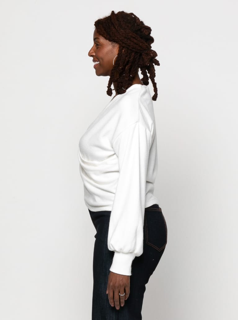 Kira Knit Top By Style Arc - Relaxed long sleeved jumper