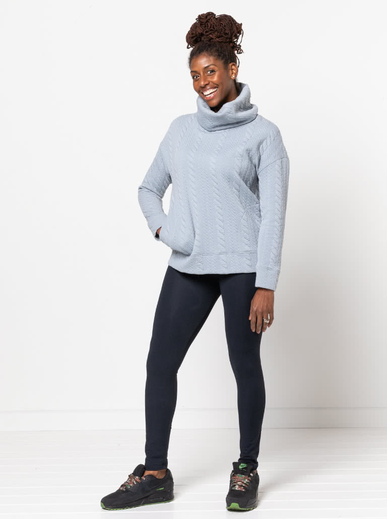 Style Arc Sewing Pattern - Gem Knit Tee (Sizes 04-16) - Want It All