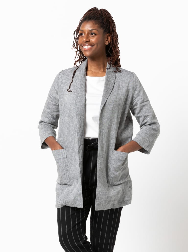 Loren Jacket And Extension Pack Bundle By Style Arc - Pairing the Loren Jacket with the Loren Jacket Extension Pack gives you countless options for creating unique and stylish jackets!