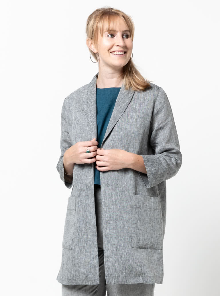 Loren Jacket Sewing Pattern – Casual Patterns – Style Arc