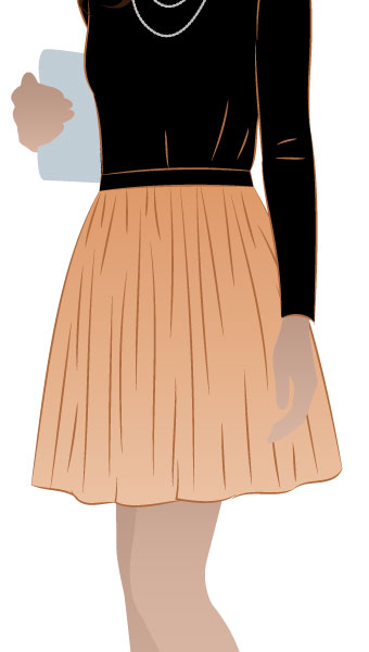 Margo Skirt By Style Arc - Gorgeous dirndl skirt made to flatter - fully lined