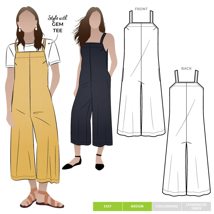 43+ Easy Women'S Jumpsuit Sewing Pattern Free - SusmitaAsal