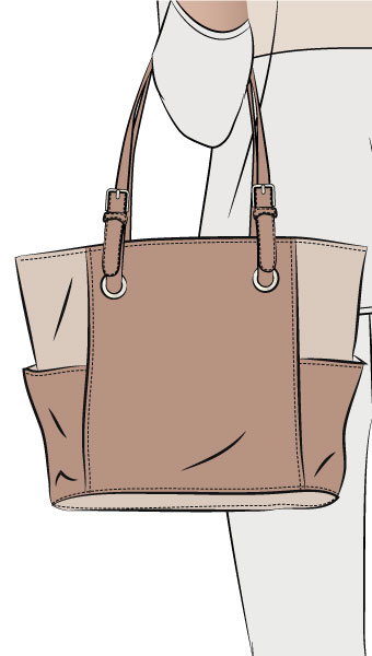 New York Tote Bag By Style Arc - This is the iconic tote bag