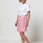 Octavia Woven Wrap Skirt