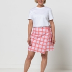 Octavia Woven Wrap Skirt