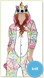 Onesie Kids + Onesie Kids Add Ons Bundle By Style Arc - Pattern pieces for 11 different characters to add to your Onesie pattern. Use your imagination to create your unique character, for kids 2-14