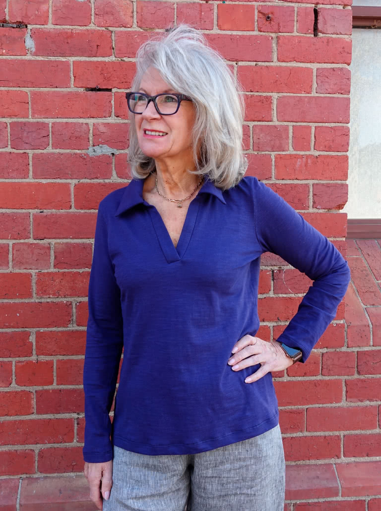 women shirt sewing pattern