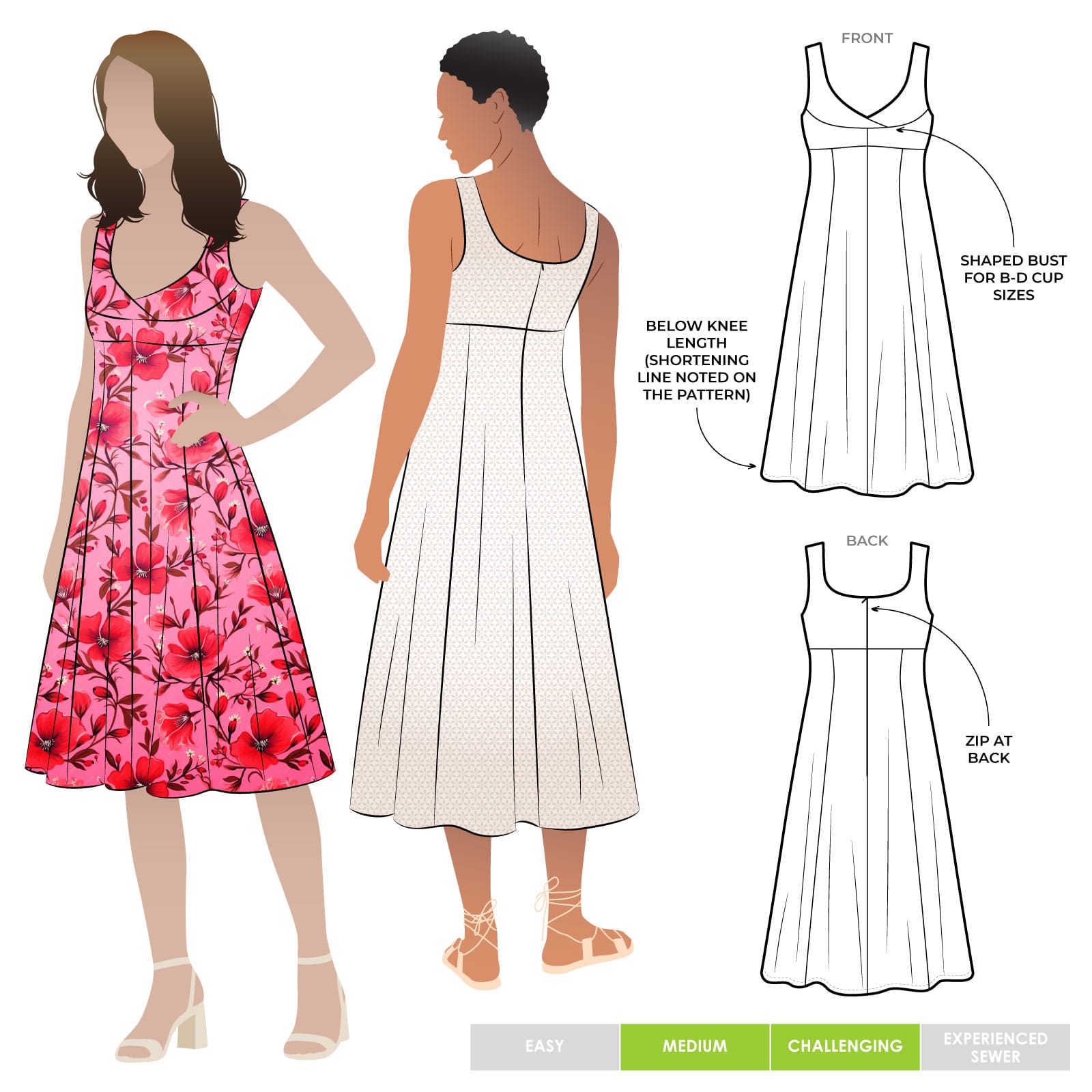 Sabrina Woven Dress