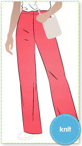 Sailor Sue Palazzo Pant Sewing Pattern By Style Arc - Pull-on palazzo pant is great for all occasions