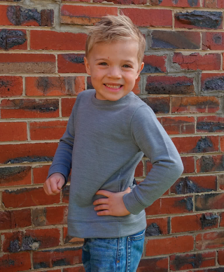 Sammi Sweatshirt By Style Arc - Basic unisex sweatshirt pattern for children