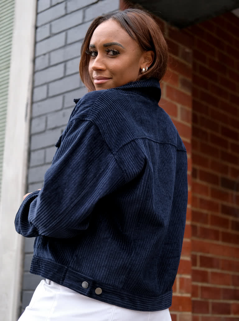 Stevie Jean Jacket Sewing Pattern By Style Arc - On-trend oversized Jean Jacket with all the traditional jean features.