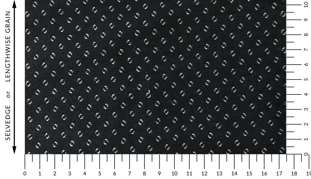 Stretch Bengaline - Dobby Jacquard Black Fabric By Style Arc - Try our famous stretch bengaline fabric in dobby jacquard black!