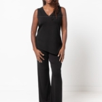 Sue Knit Top And Palazzo Pant Bundle
