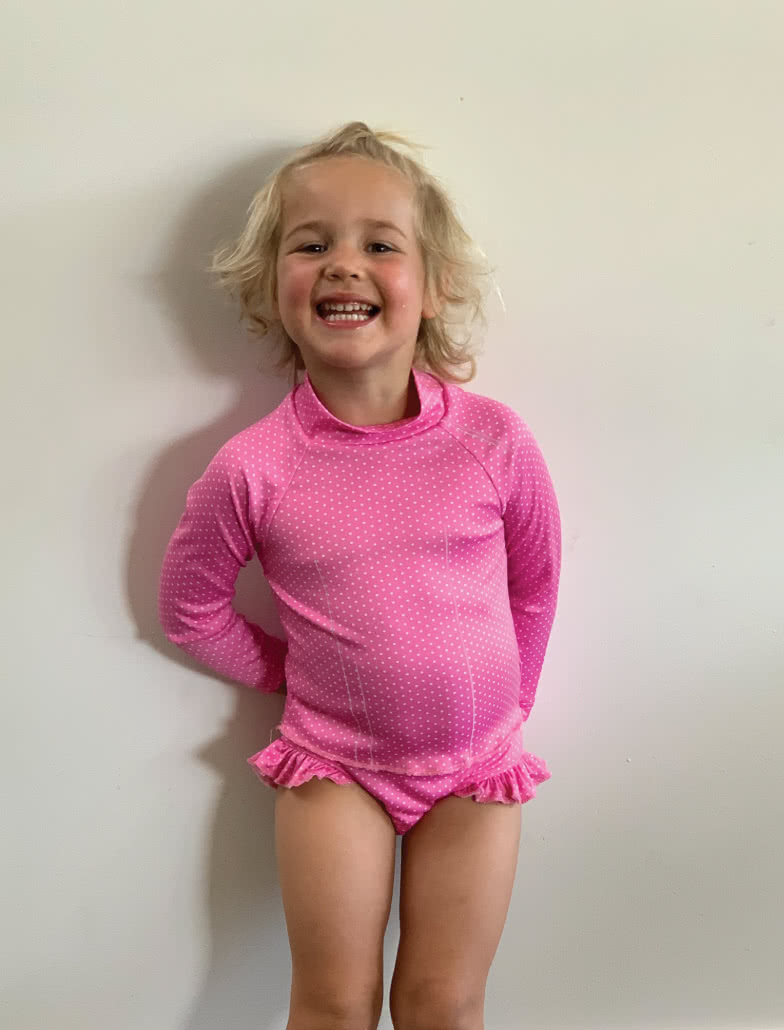 Summer Swimsuit and Top By Style Arc - Sun-smart swimsuit sewing pattern for boys and girls. Three styles included.