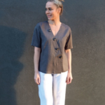 Sutton Woven Top Sewing Pattern By Style Arc