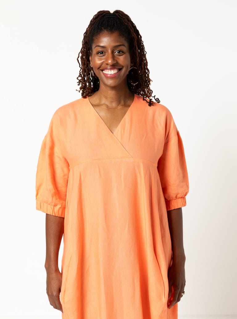 Sydney Dress Extension Pack By Style Arc - Cocoon shaped dress with several sleeve and bodice options.
