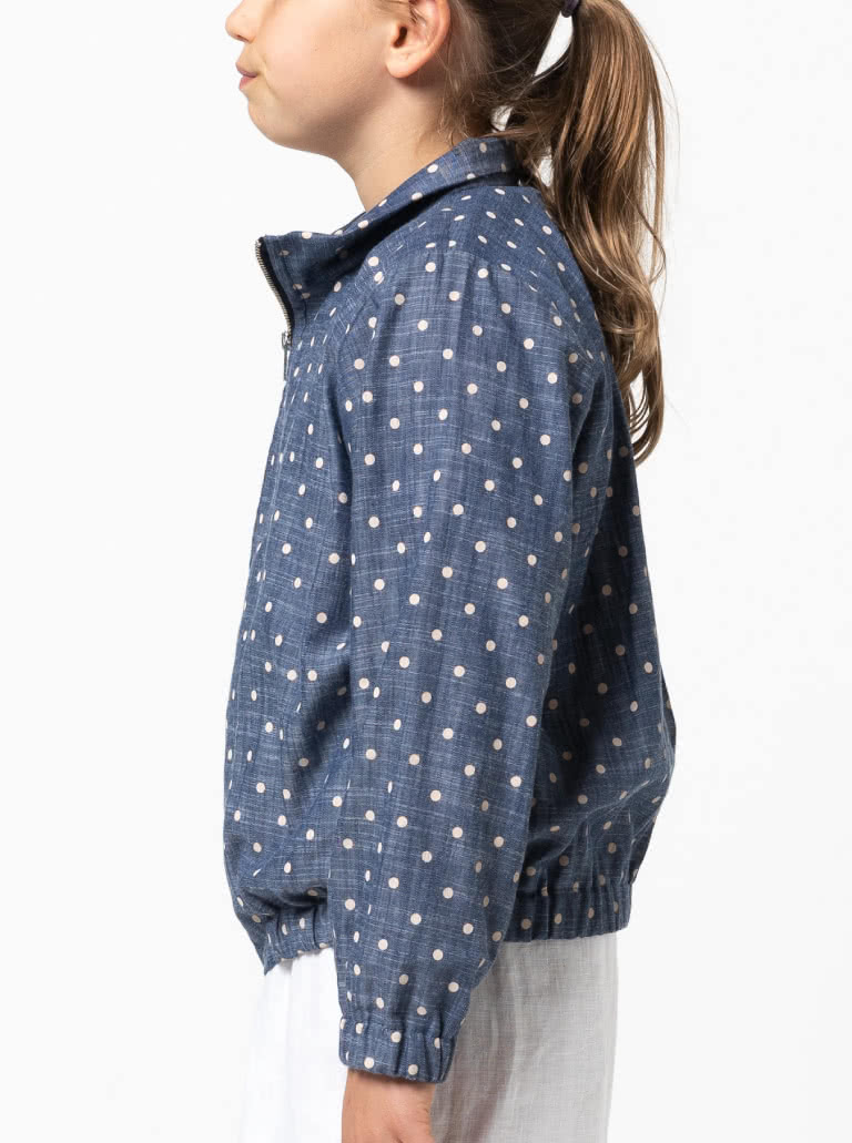 Teddy Kids Jacket By Style Arc - Great winter jacket for your little ones, make it lined or unlined to suit their needs