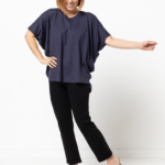 Venn Knit Tunic Top