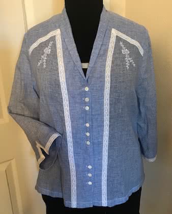 Victoria Blouse Sewing Pattern By Eileen And Style Arc - Fabulous blouse with interesting design lines