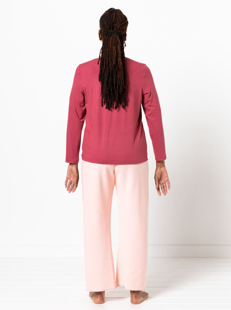 Women's Knit PJs By Style Arc - Traditional knit pyjamas.