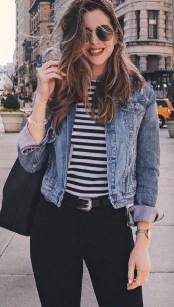 World Traveller Look By Style Arc - Get your jet-setting look with this discounted bundle, featuring Stacie Jean Jacket, Kim Swing Top and Georgie Stretch Woven Pant.